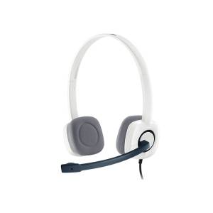 Słuchawki z mikrofonem Logitech H150 białe
