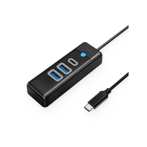 Hub USB-C -> USB 3.1 x2 USB-C Orico PWC2U-C3-015-BK-EP