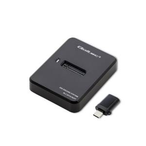 Stacja dokująca USB-C dysk M.2 SATA NGFF Qoltec 50314