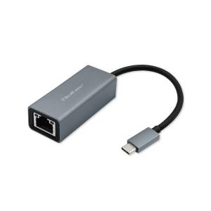 Karta sieciowa USB C -> RJ45 1Gbps Qoltec 50352