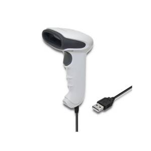 Czytnik kodów kreskowych 1D Qoltec 50865 USB biały