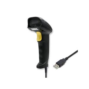 Czytnik kodów kreskowych laser 1D Qoltec 50876 USB czarny