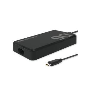 Ładowarka sieciowa GaN USB-C 90W 5-20V 4.5A PD Super Fast SLIM Qoltec 52422