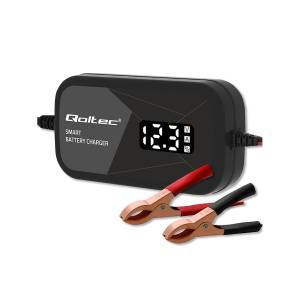 Ładowarka mikroprocesorowa 12V 2A z funkcją regeneracji ogniw do akumulatora AGM GEL Qoltec 52492