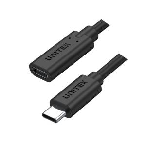 Kabel USB C PD 100W 1,5m przedłużacz Unitek C14086BK-1.5M
