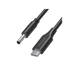 Kabel zasilający 65W Dell USB-C na 4.5x3.0 mm Unitek C14120BK-1.8M