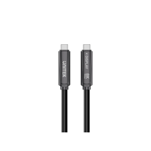Kabel optyczny USB-C 8K@30Hz 10Gbps PD60W 12,0m Unitek C14178ABK01-12M Kabel optyczny USB-C 8K@30Hz 10Gbps PD60W 12,0m Unitek C14178ABK01-12M