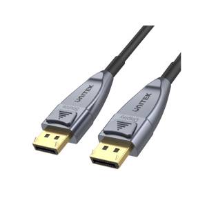 Kabel optyczny DisplayPort 1.4 M/M AOC 8K 20m Unitek C1618GY