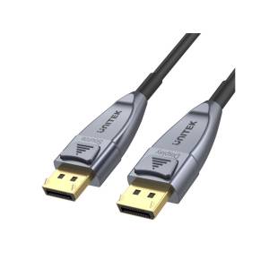 Kabel optyczny DisplayPort 1.4 M/M AOC 8K 15m Unitek C1617GY