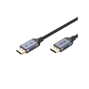 Kabel DisplayPort 1.4 M/M 8K@60Hz HDR DSC 1,0m Unitek C1628GY01-1M