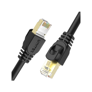 Patch cord SSTP kat.7 20,0m czarny Unitek C1815EBK