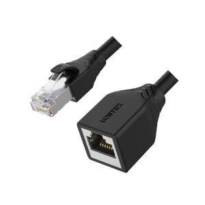 Patch cord STP kat.6 przedłużacz 2,0m Unitek C1896BK-2M