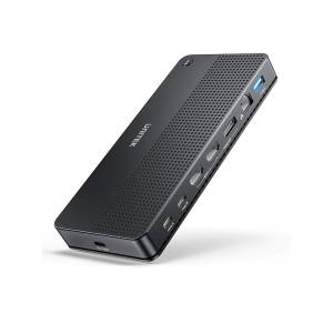 Przełącznik KVM USB-C 2xPC 2xHDMI 1xDP 3xUSB SD/micro SD PD 100W Unitek D1103A01