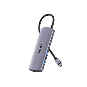 Hub USB-C -> USB 3.2 x2 USB-C x2 Unitek H1112DGY01