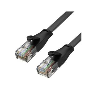 Patch cord UTP kat. 6 płaski 20m Unitek C1815GBK czarny