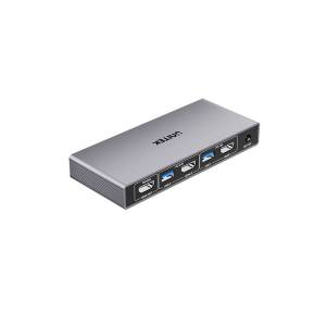 Przełącznik KVM HDMI 2.0 x2 USB 3.0 x4 Unitek V1309AGY01-EU