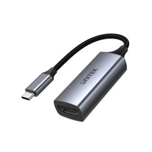 Adapter USB Typ-C -> HDMI 2.0 aluminium 4K Unitek V1412A