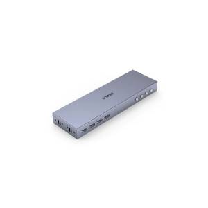 Przełącznik KVM HDMI 2.0 x4 USB x4 Unitek V306A