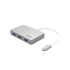Hub USB-C -> USB 3.1 x3 plus PD 60W Unitek Y-3190