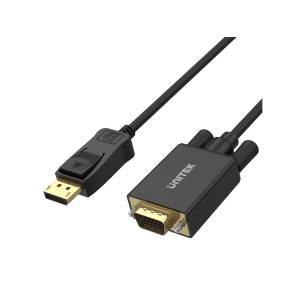 Kabel DisplayPort -> VGA 1,8m 1080p Unitek Y-5118F