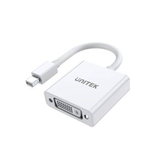Adapter mini DisplayPort -> DVI Unitek Y-6326WH biały