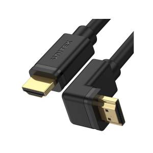 Kabel HDMI 2.0 Basic kątowy 270 stopni 4K 3,0m Unitek Y-C1009
