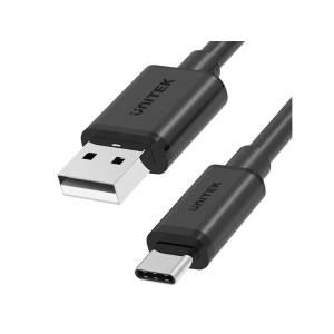 Kabel USB 2.0 A - USB C 1,0m Unitek Y-C482BK