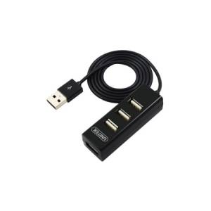 Hub USB2 x4 pasywny Unitek Y-2140 czarny