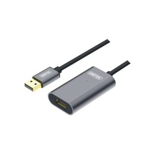 Kabel USB 2.0 A-A przedłużacz 20m aktywny Unitek Y-274