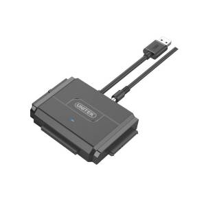 Konwerter USB 3.0 -> SATA III / IDE 3,5" 2,5" Unitek Y-3324 zasilacz