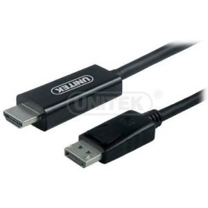 Kabel DisplayPort HDMI Premium 1,8m Unitek Y-5118CA