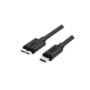 Kabel USB C na micro USB 3.0 1,0m Unitek Y-C475BK