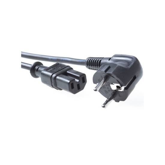Kabel zasilania złącza C15 - Schuko 2,0m LogiLink CP105