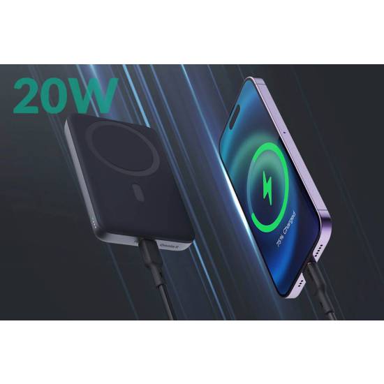 Powerbank 6700mAh magnetyczny USBC 15/20W Aukey PB-MS01