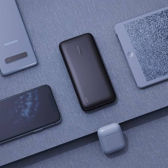 Powerbank 10000mAh USB-C 2xUSB-A 12W Aukey PB-N73-BK