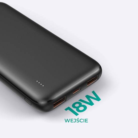 Powerbank 10000mAh USB-C 2xUSB-A 18W Aukey PB-N73S