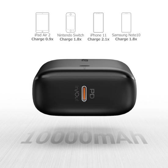 Powerbank 10000mAh mini USB-C PD QC3.0 20W Aukey PB-N83S