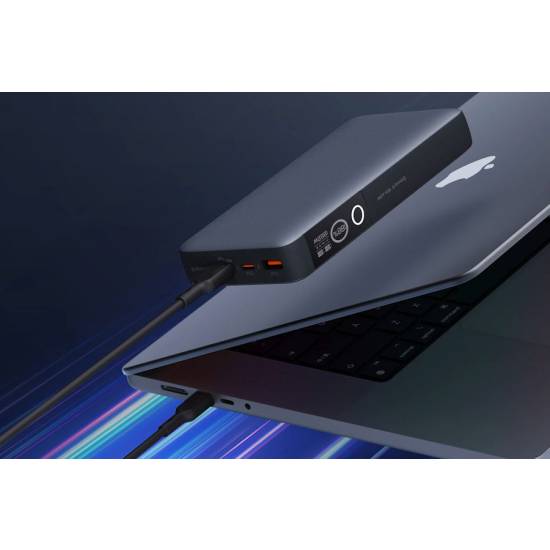 Powerbank 20000mAh 2x USBC PD 65W USBA 18W Aukey PB-Y43
