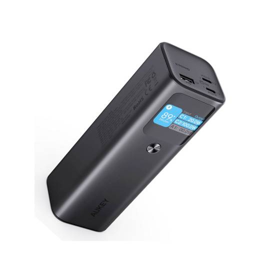 Powerbank 27600mAh 2x USBC, USBA do laptopa 140W Aukey PB-Y45