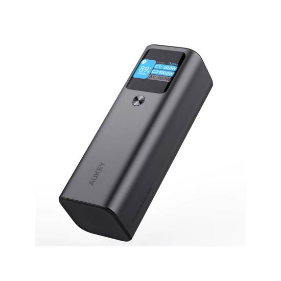 Powerbank 27600mAh 2x USBC, USBA do laptopa 140W Aukey PB-Y45