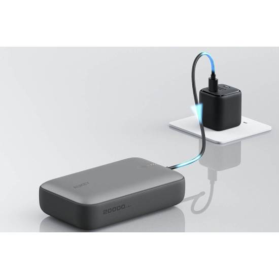 Powerbank 20000mAh mini USBC 22,5W USBA Aukey PB-Y57