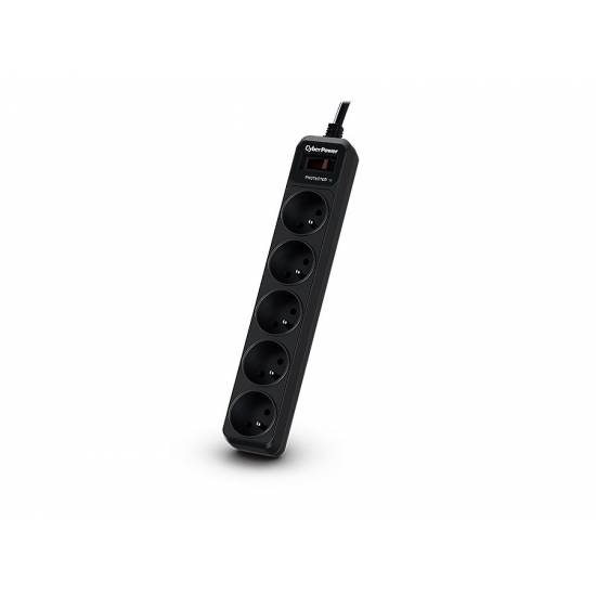 Listwa antyprzepięciowa 5 gniazd CyberPower B0520SC0-FR 1,8m