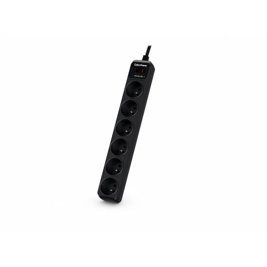 Listwa antyprzepięciowa 6 gniazd CyberPower B0620SC0-FR 1,8m
