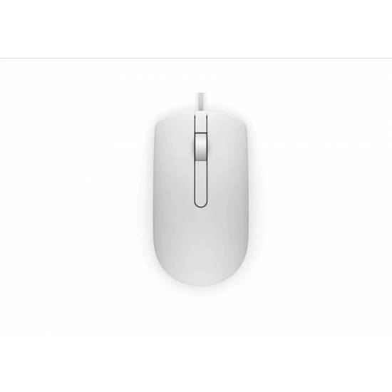 Mysz przewodowa USB Dell MS116 biała