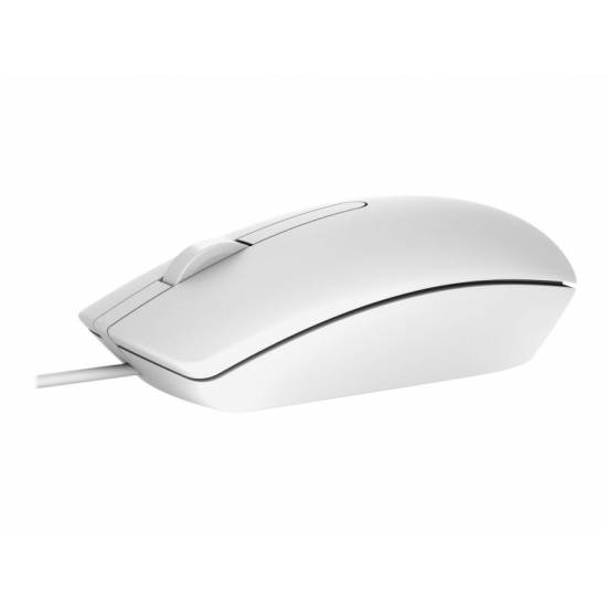 Mysz przewodowa USB Dell MS116 biała