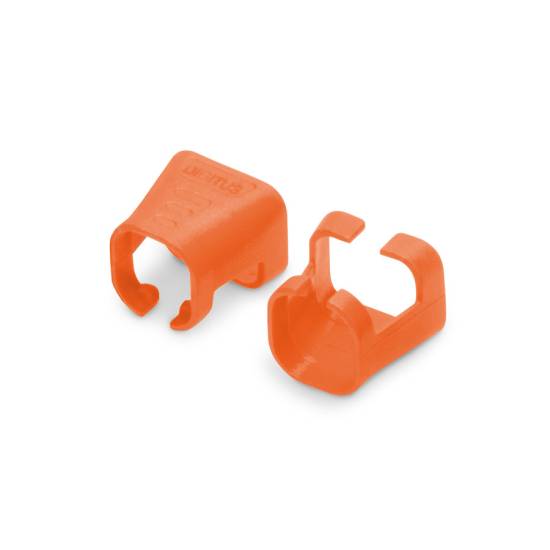 Klips do wtyku RJ45 100szt pomarańczowy Digitus A-CC-O