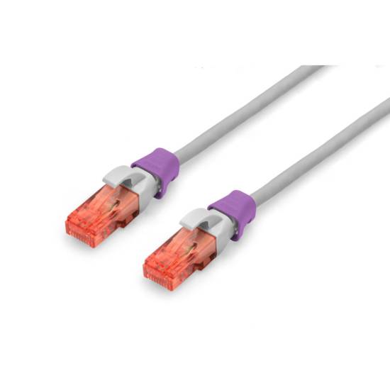 Klips do wtyku RJ45 100szt fioletowy Digitus A-CC-VI