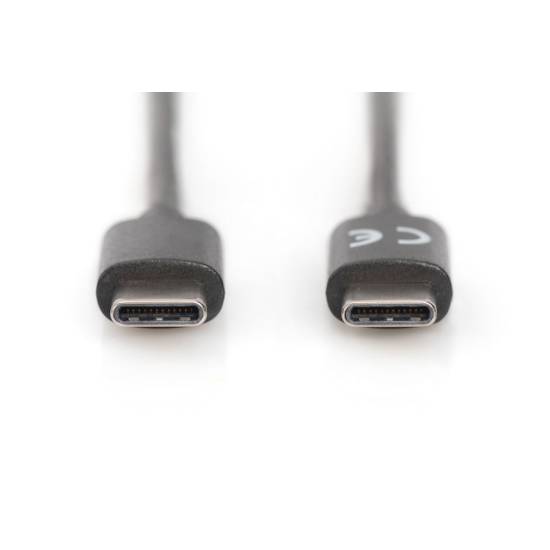 Kabel USB 2.0 C - USB C 1,0m Digitus AK-300138-010-S