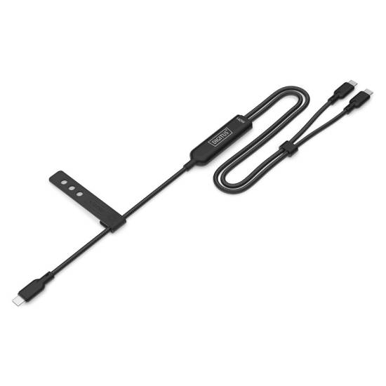 Kabel USB C 2w1 140W ładujacy 1,8m Digitus AK-300170-018-S