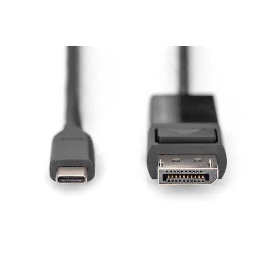 Kabel USB-C -> DisplayPort 8K dwukierunkowy 2m Digitus AK-300334-020-S